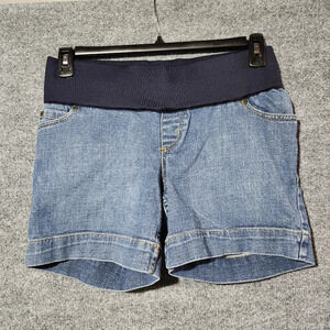 Liz Lange maternity women's shorts size XS blue